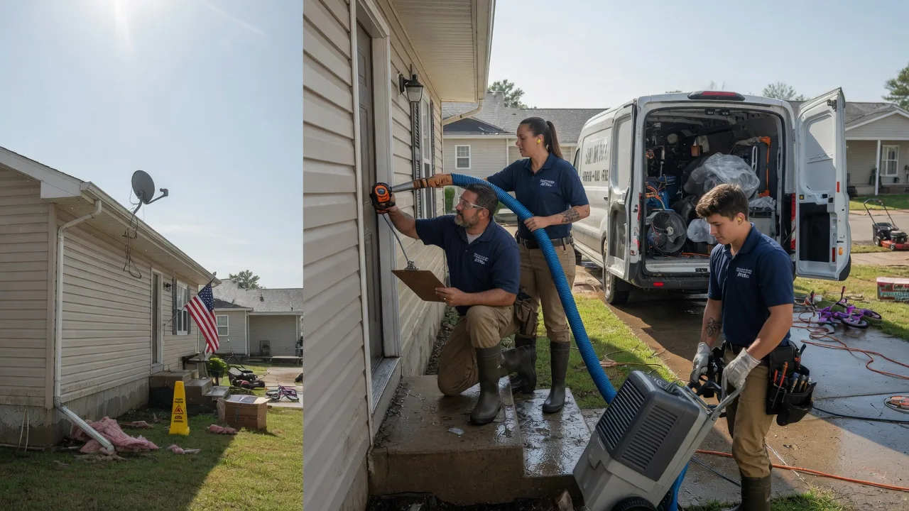 Ceiling Water Damage Restoration in Ida, LA near me